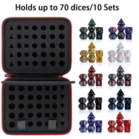 Baval DND Dice Case sturdy handle for easy travel to games