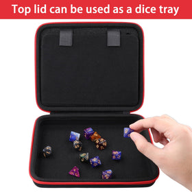 Baval DND Dice Case moisture-resistant design helps deter moisture