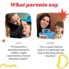 Gift-ready packaging makes BAVY Quiet Book a thoughtful present.