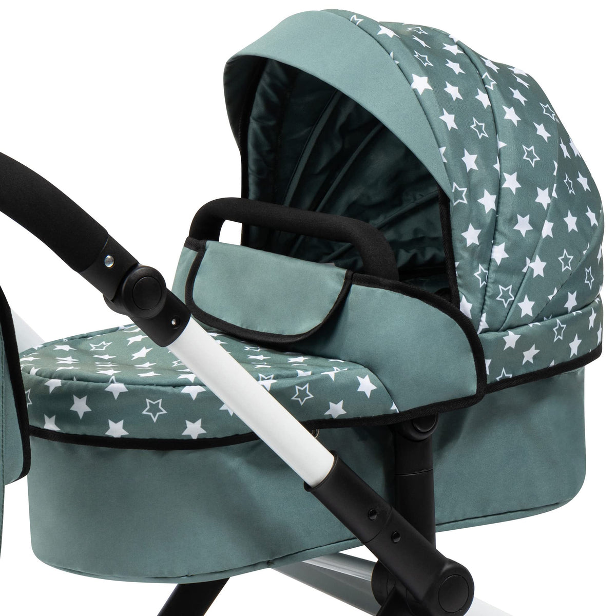 Bayer Xeo fits dolls up to 52 cm for versatile playdates.