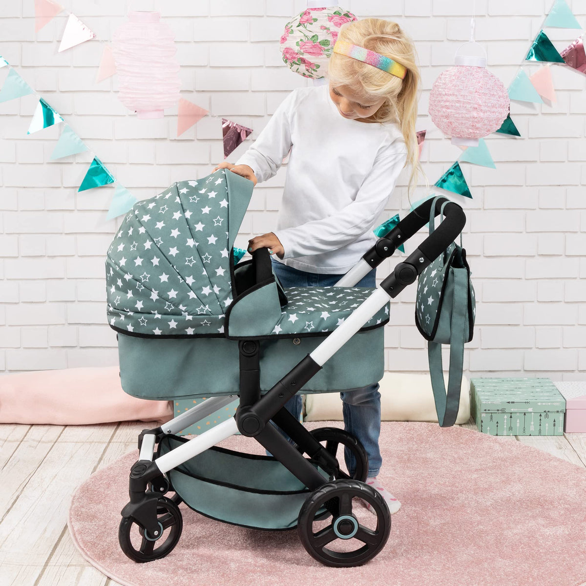 Bayer Xeo foldable-compact for travel, storage, and quick transitions between rooms.