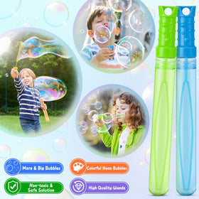 BAYSING neon bubble wand green ideal for group play and photos