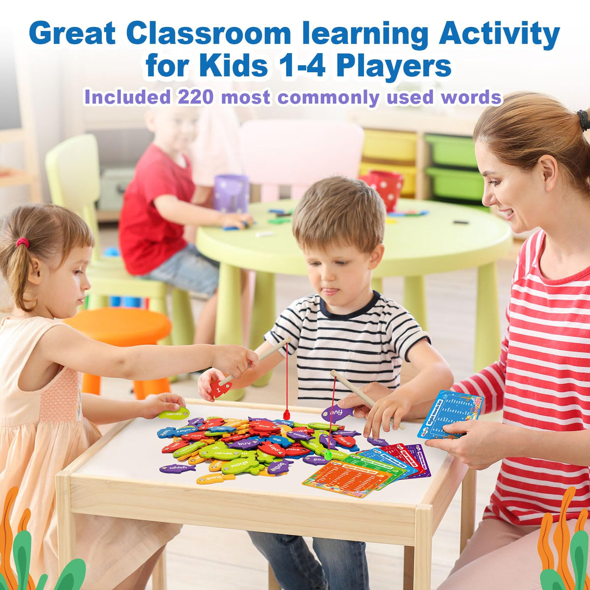 BAYSING sight word cards with flashcards for quick word recognition.
