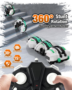 BAZADER remote control lets you switch to ball mode for versatile play.