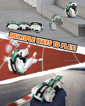 BAZADER durable ABS shell stands up to bumps on flat ground.