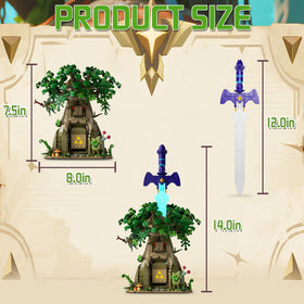 BBEUU coins and sword included for engaging gameplay.