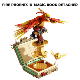 BBEUU Moc Fire Phoenix compact display on a desk