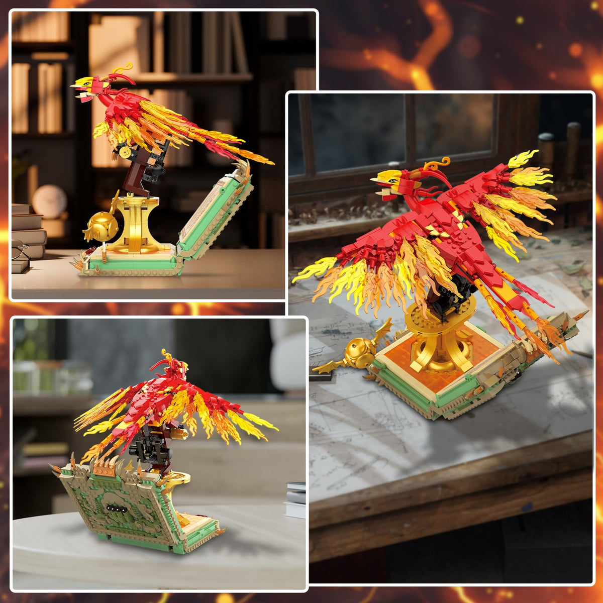 BBEUU Moc Fire Phoenix gift-ready packaging for fans and collectors
