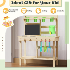 bbgroundgrm bottom shelf keeps cups and utensils organized for easy access.