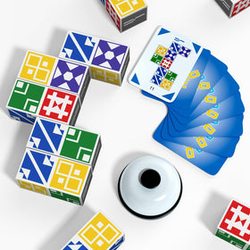BBnote Family Matching Game box and pieces ready for family play and easy setup