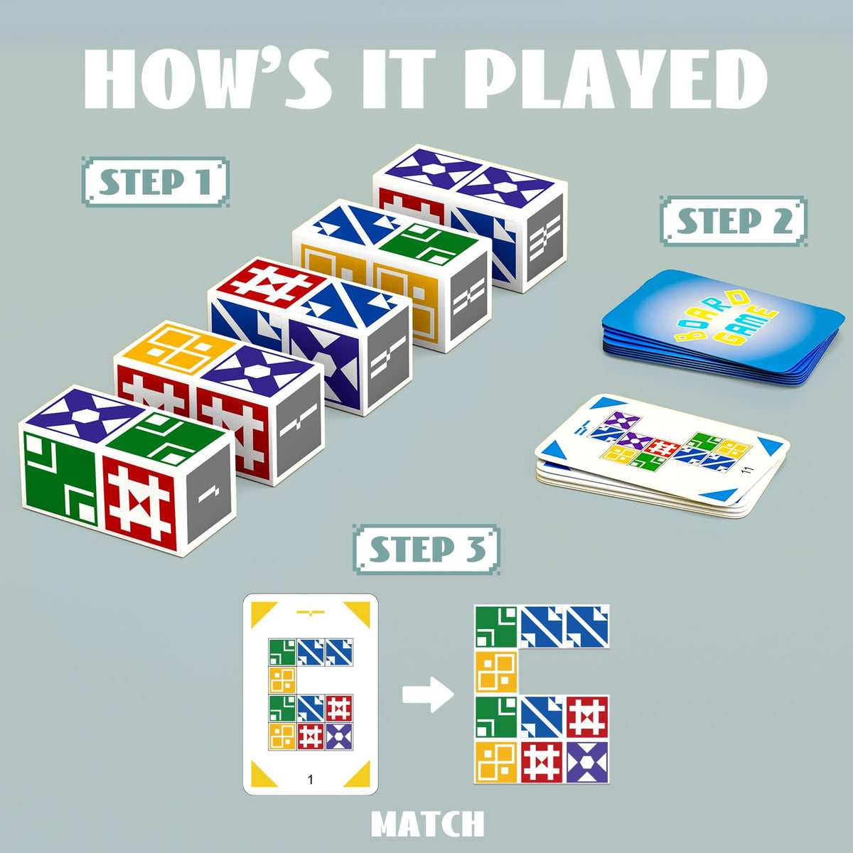 BBnote Matching Puzzle Game for kids and teens offers a tactile way to develop thinking and focus.
