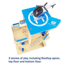 BBtinker wooden fire truck invites firefighter action and teamwork