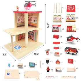 BBtinker Safe wooden materials and non-toxic paints ensure gentle play
