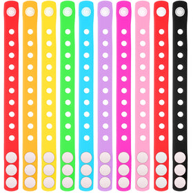 BBTO silicone bracelets 60-piece set in vibrant colors for events and gifting
