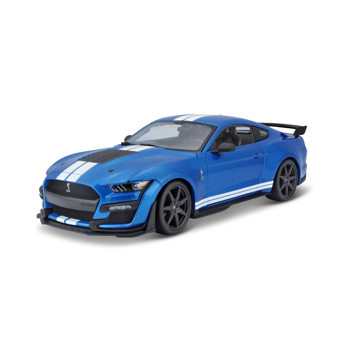 bburago maisto 1-18 mustang gt500 die-cast metal body delivers display-ready realism