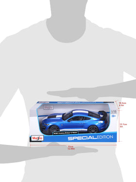 bburago maisto 1-18 mustang gt500 engine compartment reveals authentic details