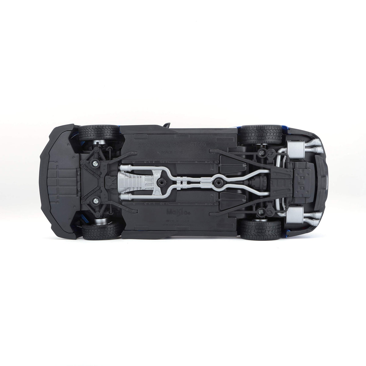 bburago maisto 1-18 mustang gt500 free-rolling wheels for display and play