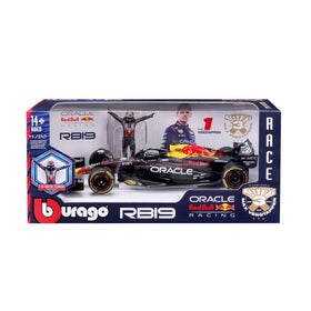 BBURAGO RB19 license logo detail confirms official licensing for collectors