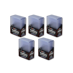 BCW 138PT Thick Topload Holder front view protects thick memorabilia cards from dust and bending.