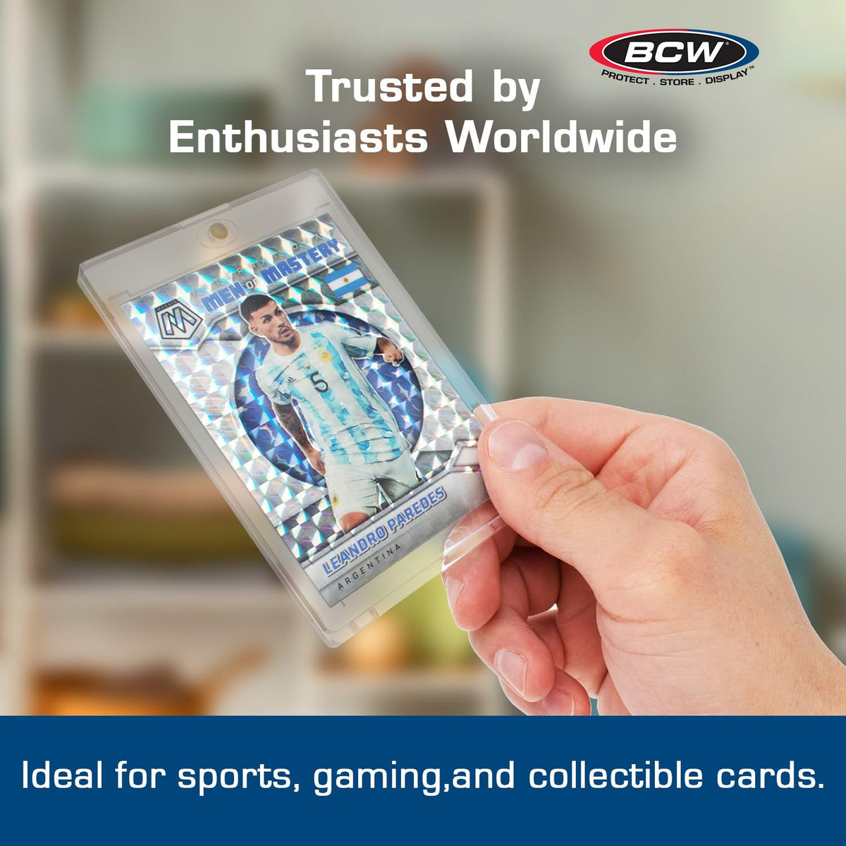 BCW 35pt magnet adds durable secure closure for long term protection.