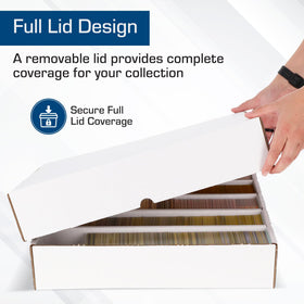 BCW 5000ct easy assembly enables quick setup for home sorting or event display.