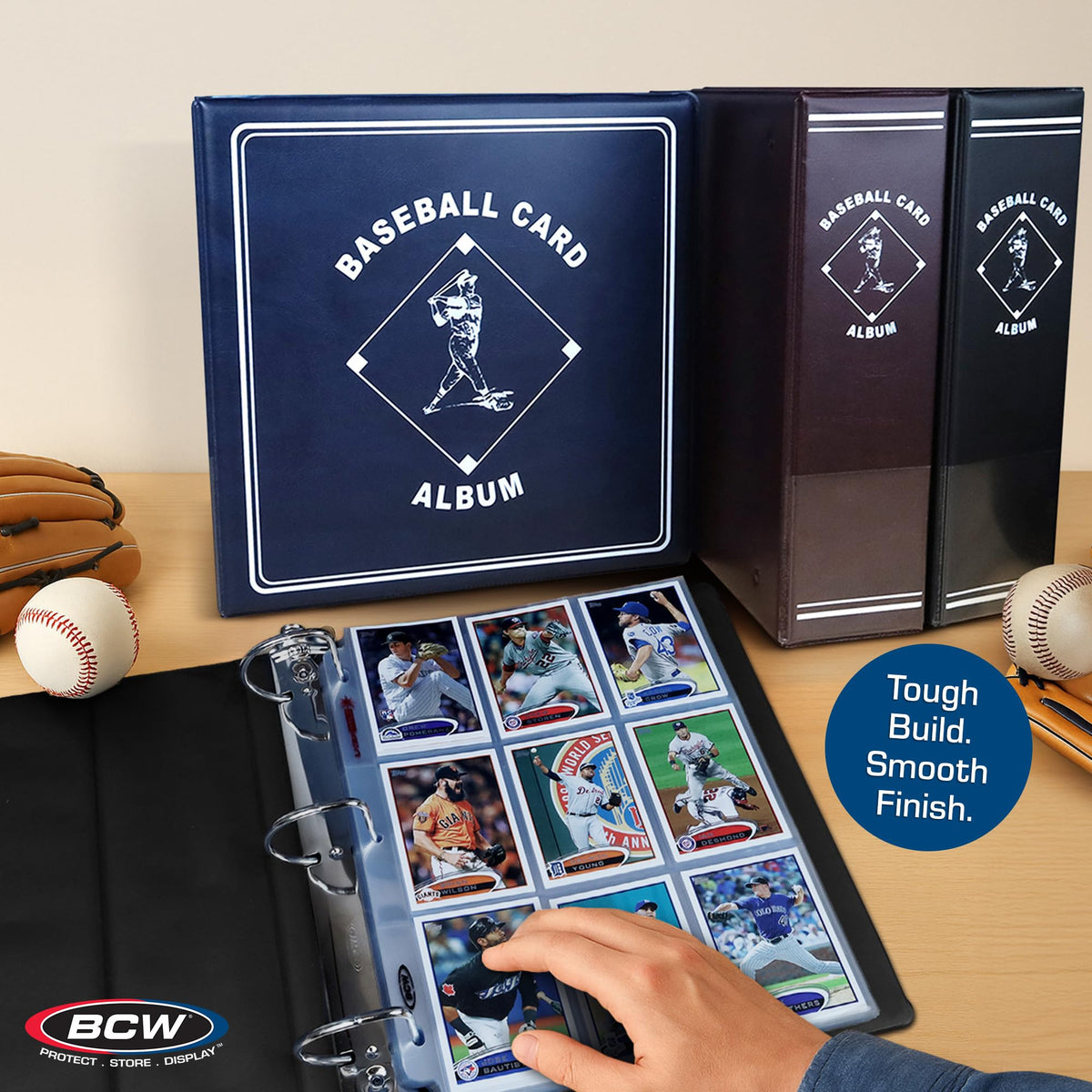 BCW album durable construction built to last and protect cards