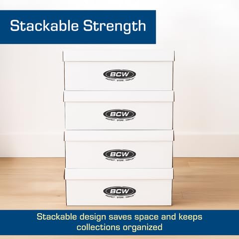 Ideal BCW construction for serious collectors seeking long-term organized storage