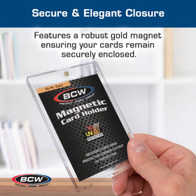 BCW Compact Design fits neatly into collections with style and practicality.