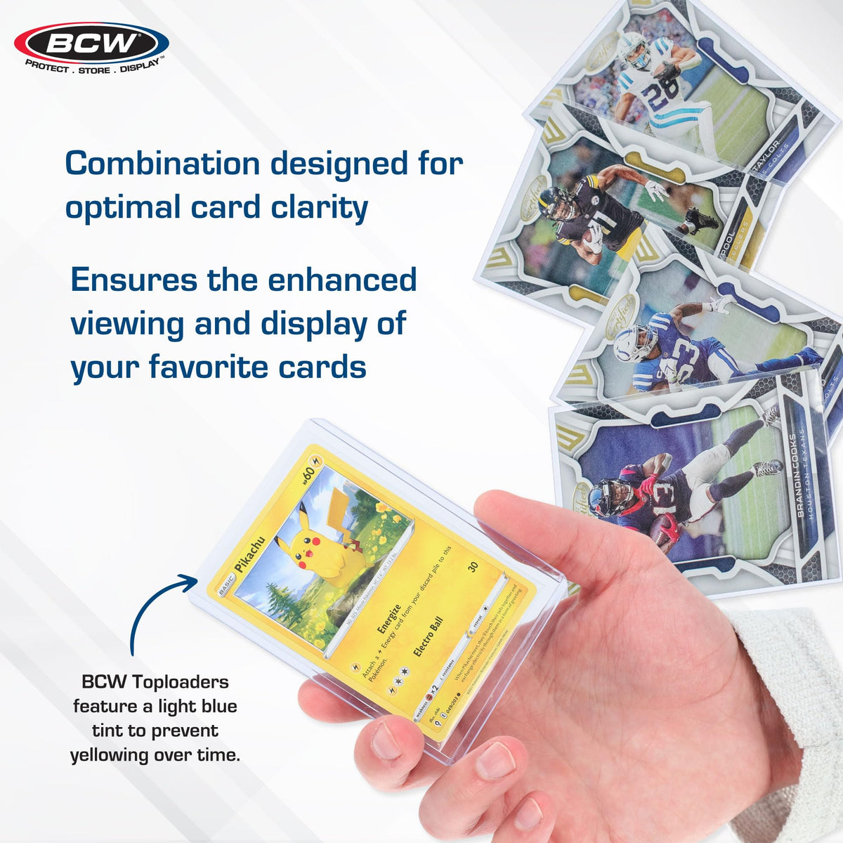 BCW dual-layer protection combines sleeve and toploader