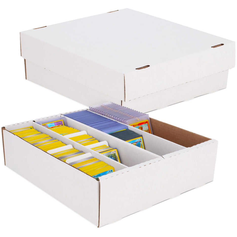 BCW Monster Box closed for secure storage of trading cards.