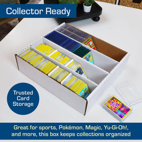 BCW Monster Box 5ct versatile card types storage across sports and games.
