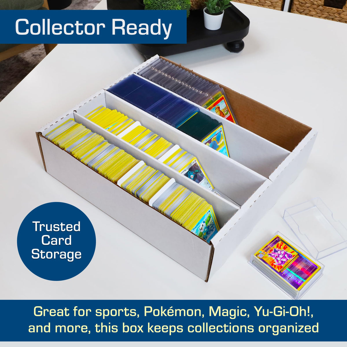 BCW Monster Box stackable design supports long-term collections.