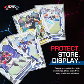 BCW Pokemon card sleeve protector ideal for long-term display and transport