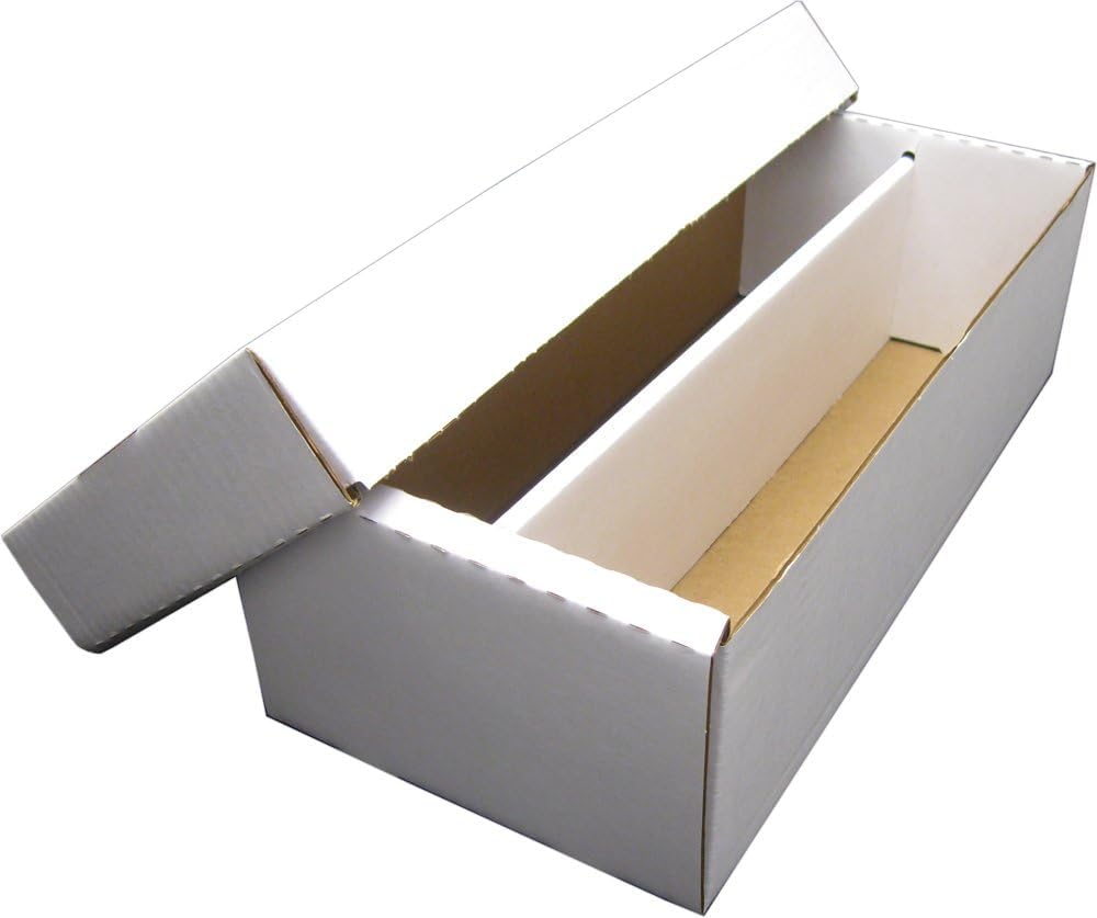 BCW Shoe Storage Card Box assembly for quick setup and organized cards.