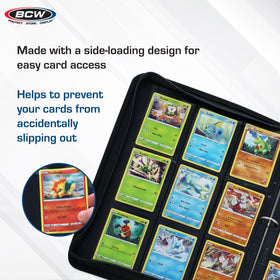BCW transparent display pages provide crystal-clear view of both sides