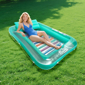 BCWATERFUNPD ribbed base contours to your body for comfortable buoyancy.