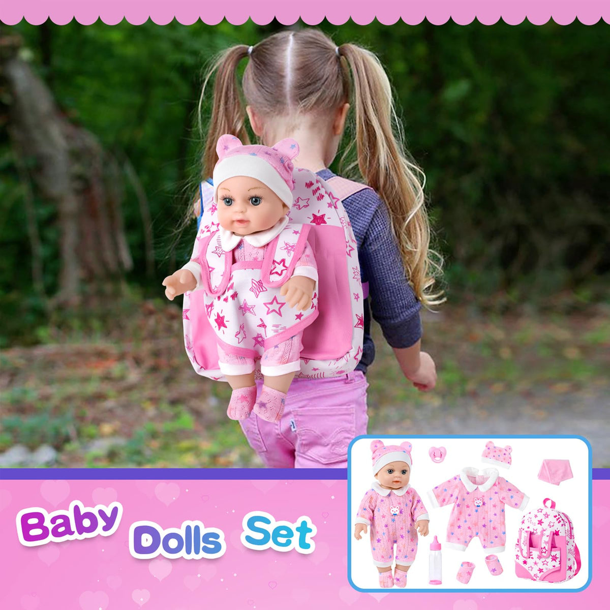 BDDOLL gift-ready packaging with accessories makes holidays or birthdays special.