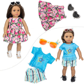 BDDOLL glasses and handbag accessories for added character.