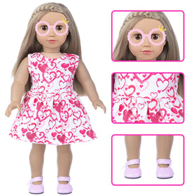 BDDOLL glasses and notebook for classroom role-play and writing