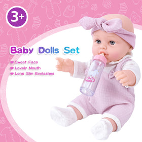 BDDOLL soft, washable materials ensure kid-friendly cleanup