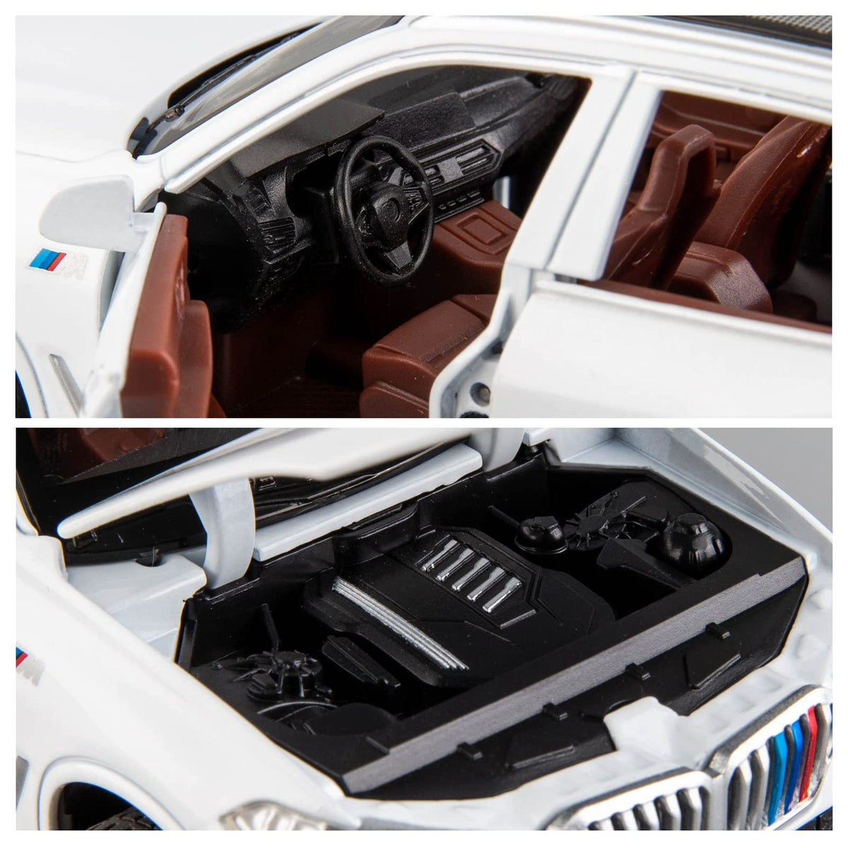 BDTCTK 1:32 X5 SUV model—decorative piece for desks and shelves