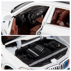 BDTCTK 1:32 X5 SUV model—decorative piece for desks and shelves