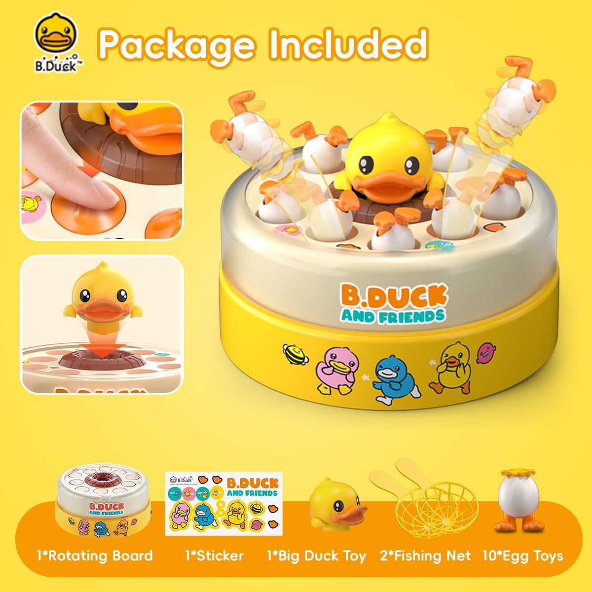 BDUCK+ 1-2 players encourage shared family moments
