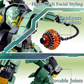 BDXEJV high-transparency mechanical face adds life-like detail during build