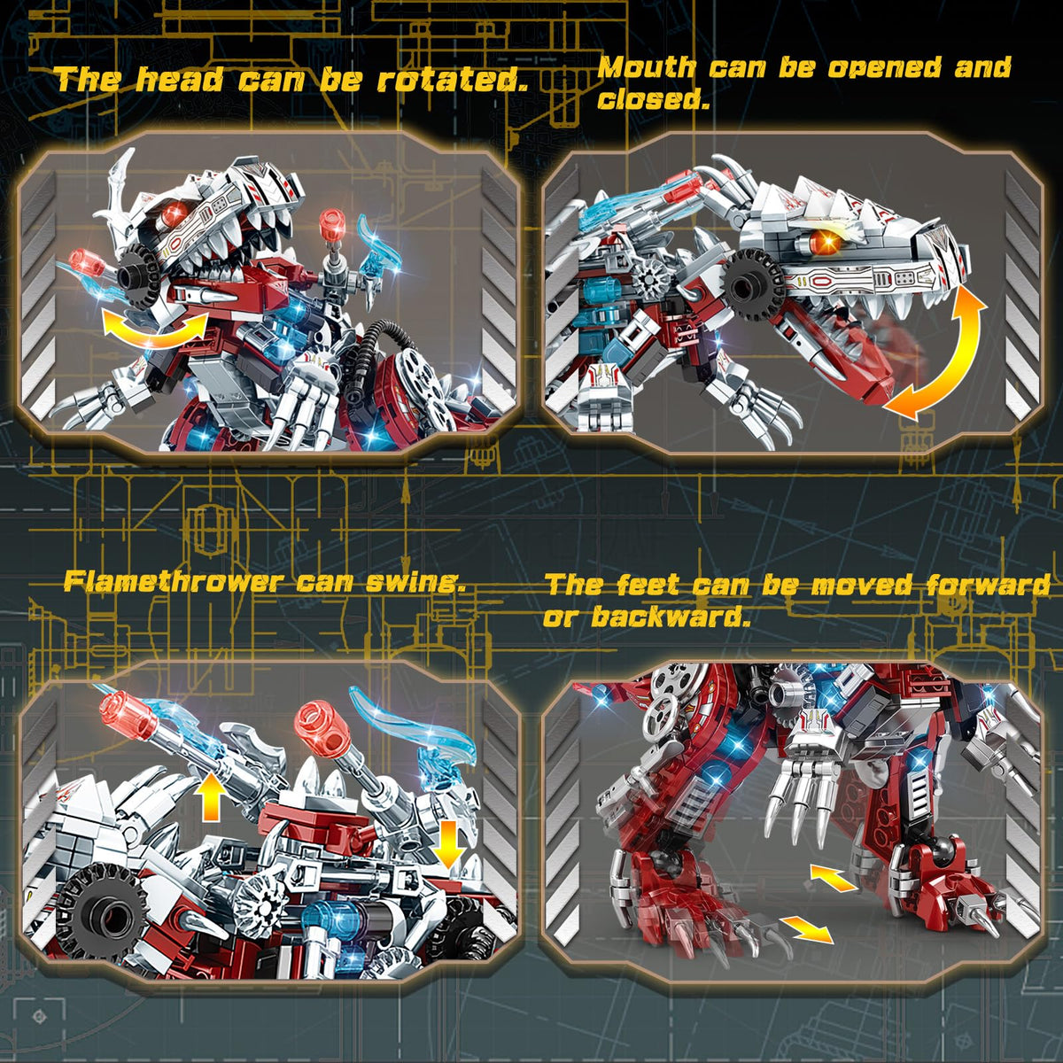 BDXEJV STEM 2-in-1 red color design stands out in playrooms