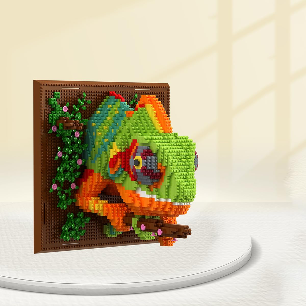 BDYDT chameleon building blocks collage tools: versatile pieces for display.