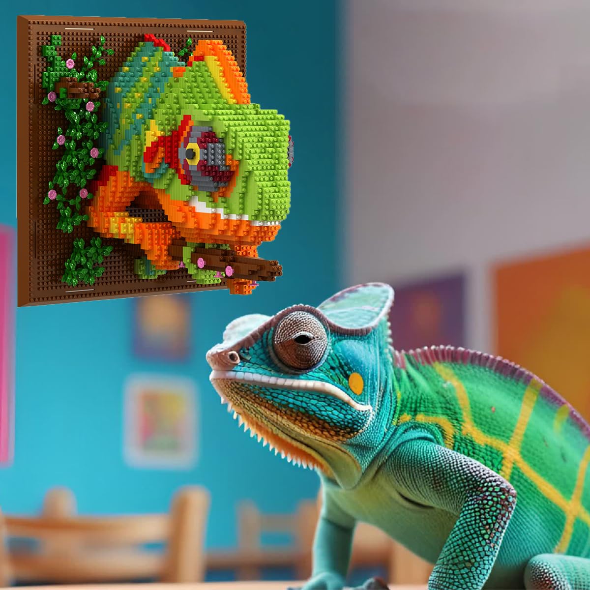 BDYDT family time building chameleon: strengthens bonds and teamwork.
