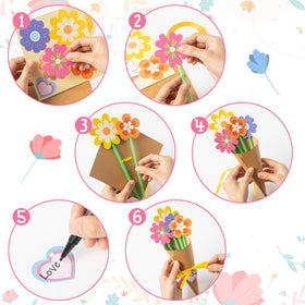 BeYumi vibrant flower cards ready to brighten rooms or gift recipients