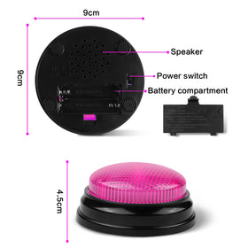 BEAN LIEVE buzzers with blue button for team trivia and family game nights.