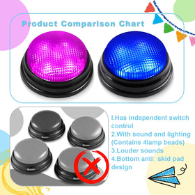 BEAN LIEVE buzzers with gray button durable ABS body for energetic play.